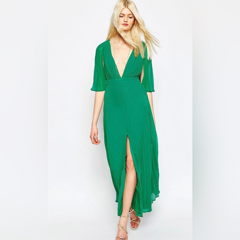 ASOS Green Maxi Dress
